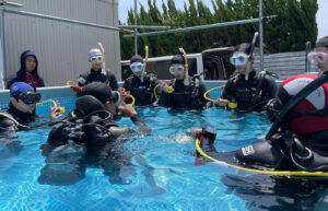 ダイビングプール講習