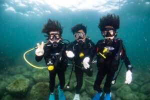 子供のスキューバ