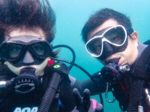 正しいダイビングの呼吸